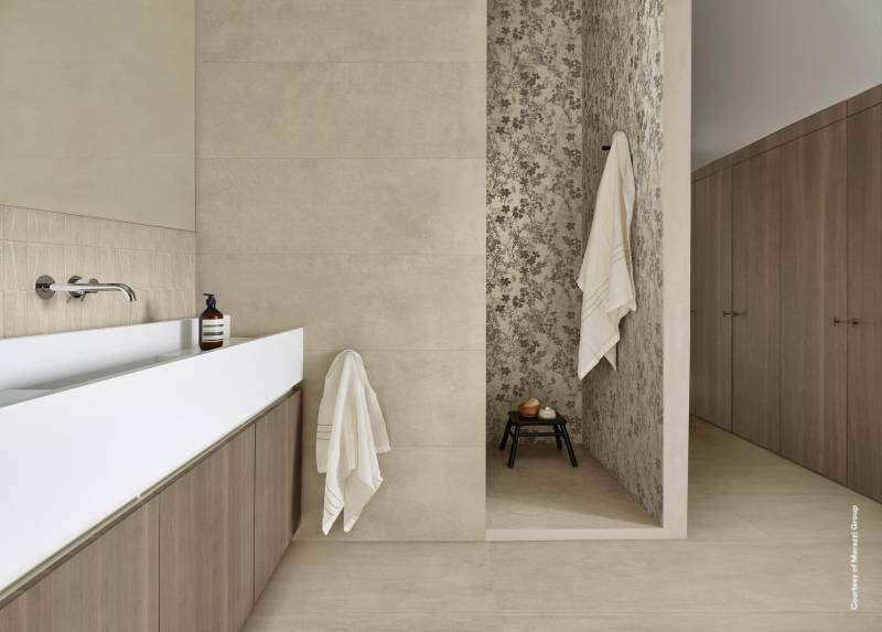 Carrelage intérieur existe aussi pour l'extérieur et en 20mm Marazzi Cementum Sand 120x120 6mm Lyon Livraison France entière