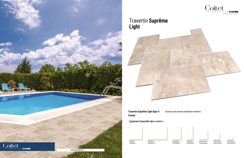 TRAVERTIN SUPRÊME LIGHT