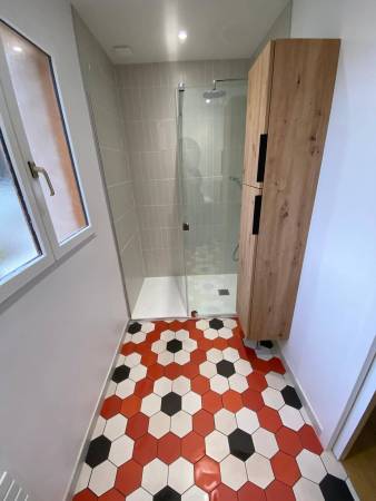 Notre zone d'activité pour ce service Prix conception d'une salle de bain moderne avec plan 3D